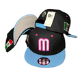 New Era 59Fifty Mexico World Baseball Classic Hat Black, Light blue – Snapback Cap