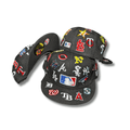 New Era Multi-Logo MLB 59Fifty with MLB Logo Black – Fitted Cap